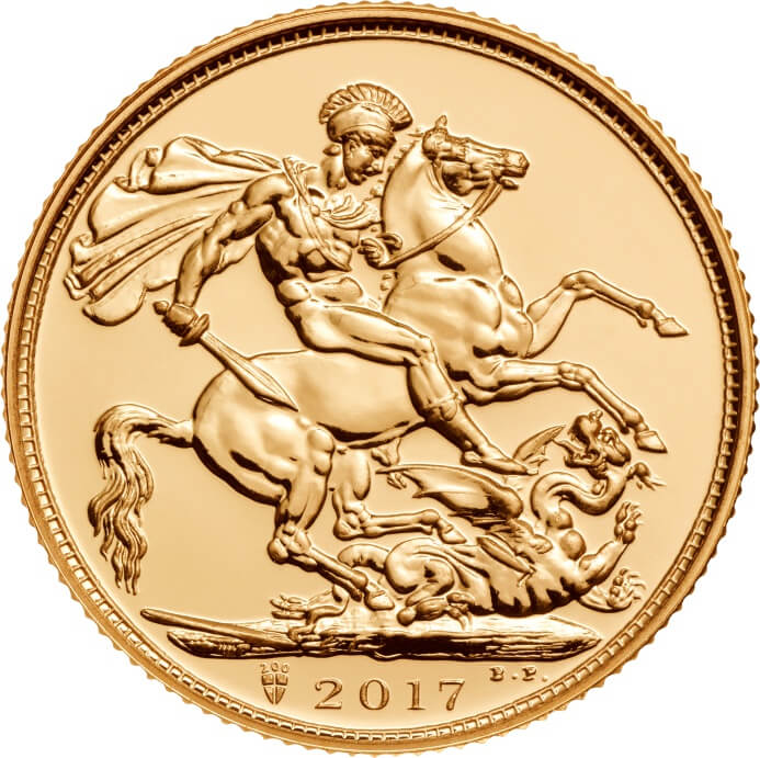 G.B. 2017 Gold Sovereign - Χρυσές Λίρες