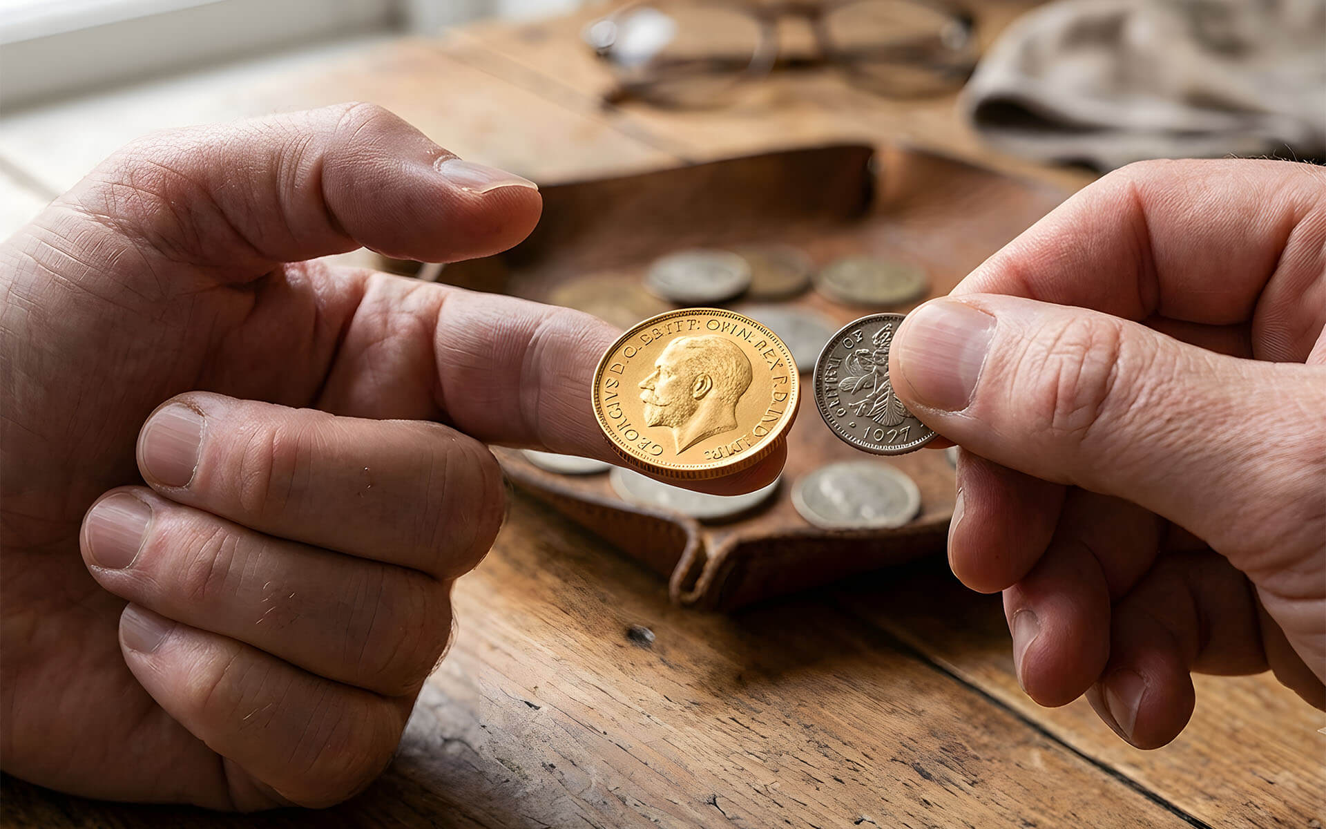 έλεγχος γνησιότητας λίρας